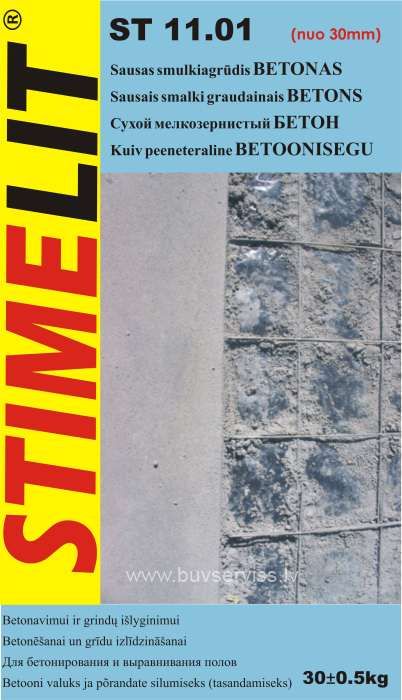 Betons Stimelit (no 30mm) 11.01