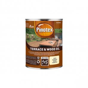 Pinotex Terrace & Wood Oil Eļļa dārza mēbelēm un terasēm, bezkrāsains 1L
