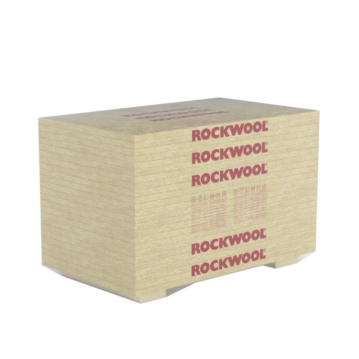 Rockwool Hardrock Max Īpaši cietas divu blīvumu akmens vates plāksnes jumtiem