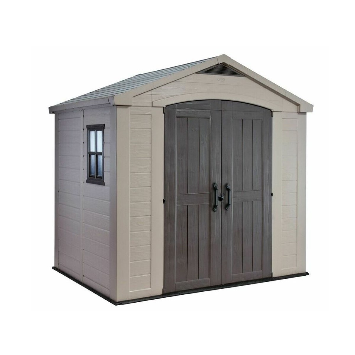 Keter Factor Dārza noliktava, mantu glabātuve, 256.5x182x243cm