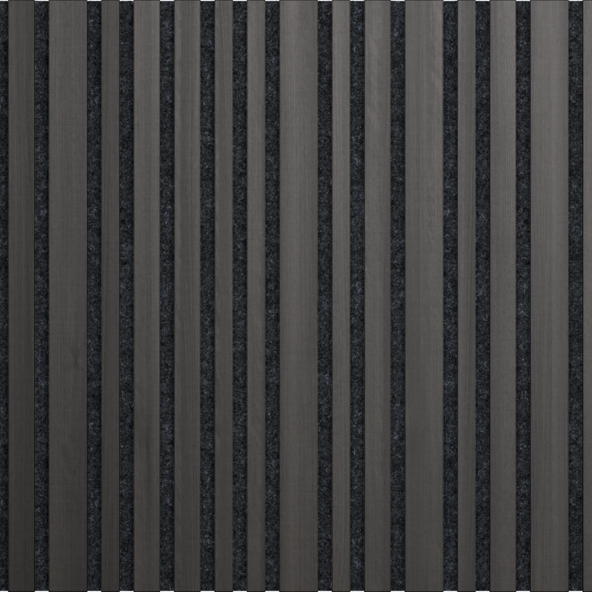 ILLI Tremolo Akustiskais sienas panelis, finierēts, melns filcs, 600x600x18mm, ozols
