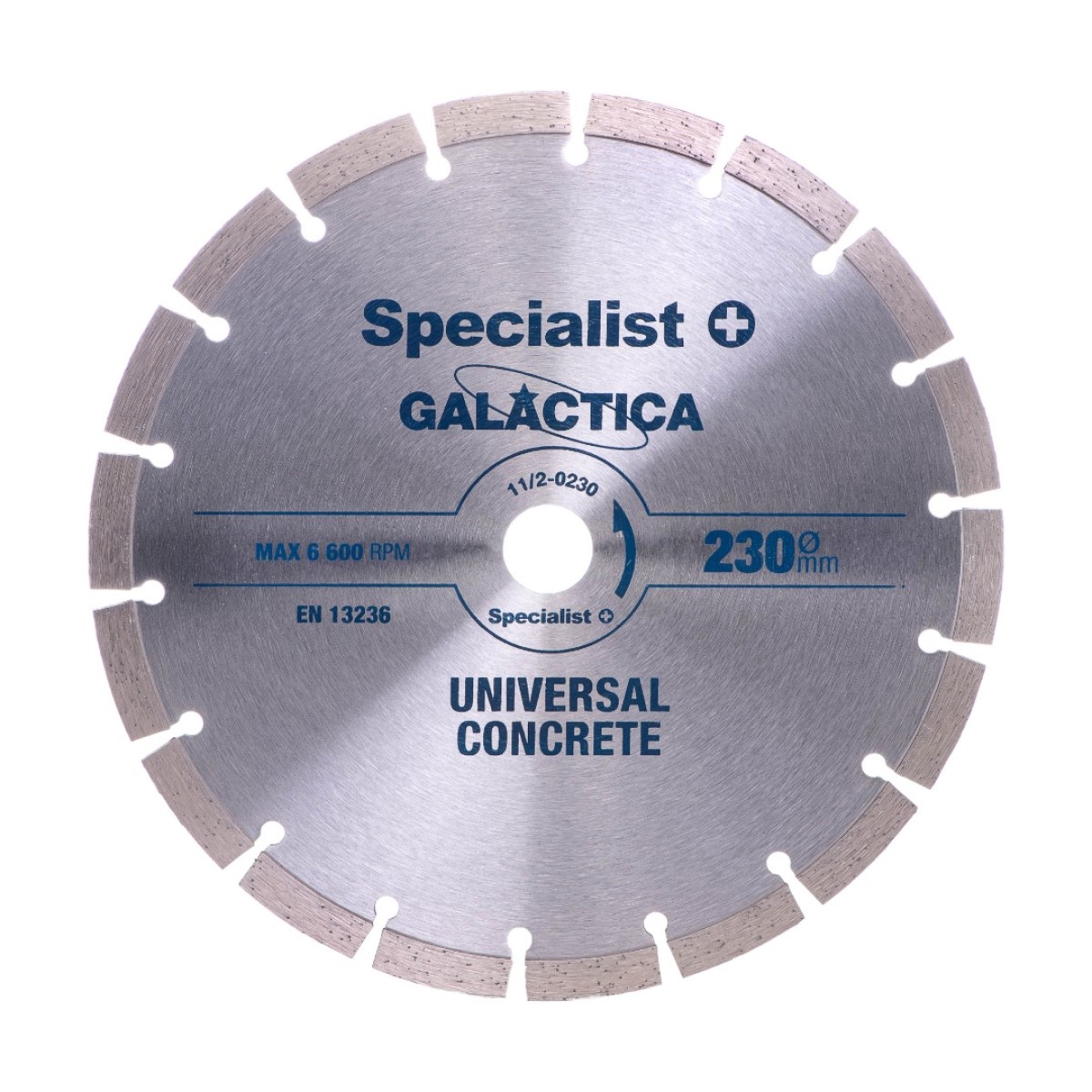 Specialist+ Galactica Dimanta betona griešanas disks, 230x3x22,2mm