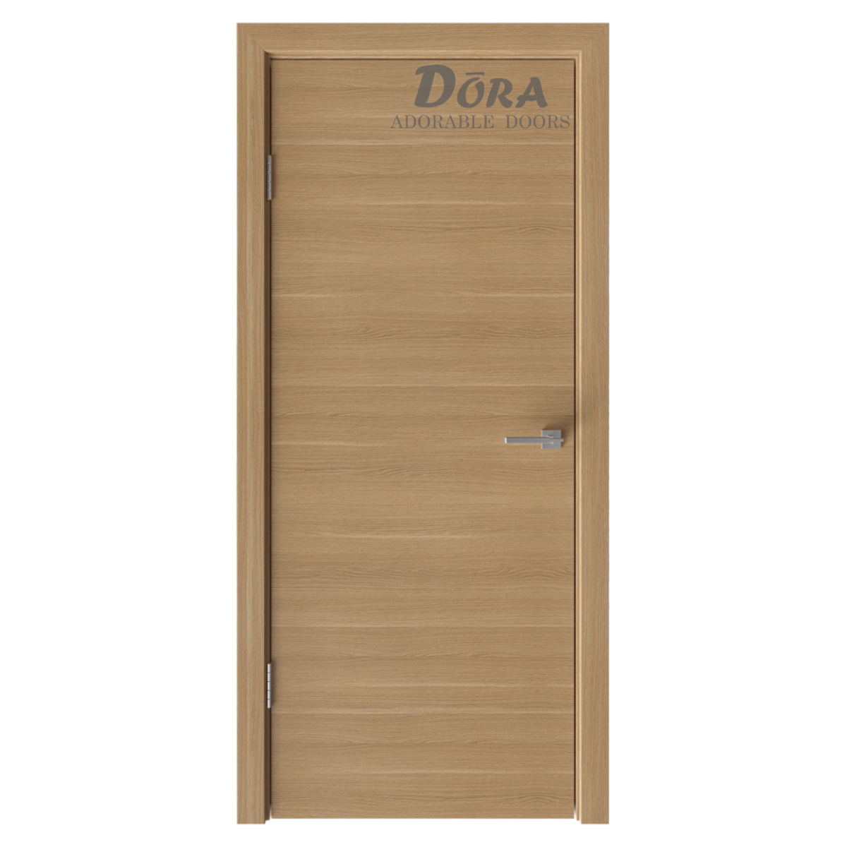 Dora Standart X D2, Finierētu Durvju Komplekts - Vērtne, Kārba, Slēdzene, 2 Eņģes