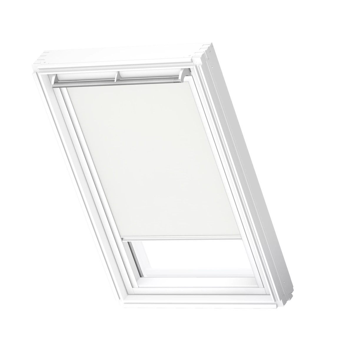 Velux RFL Jumta logu ruļļveida žalūzijas, ar baltām sliedēm