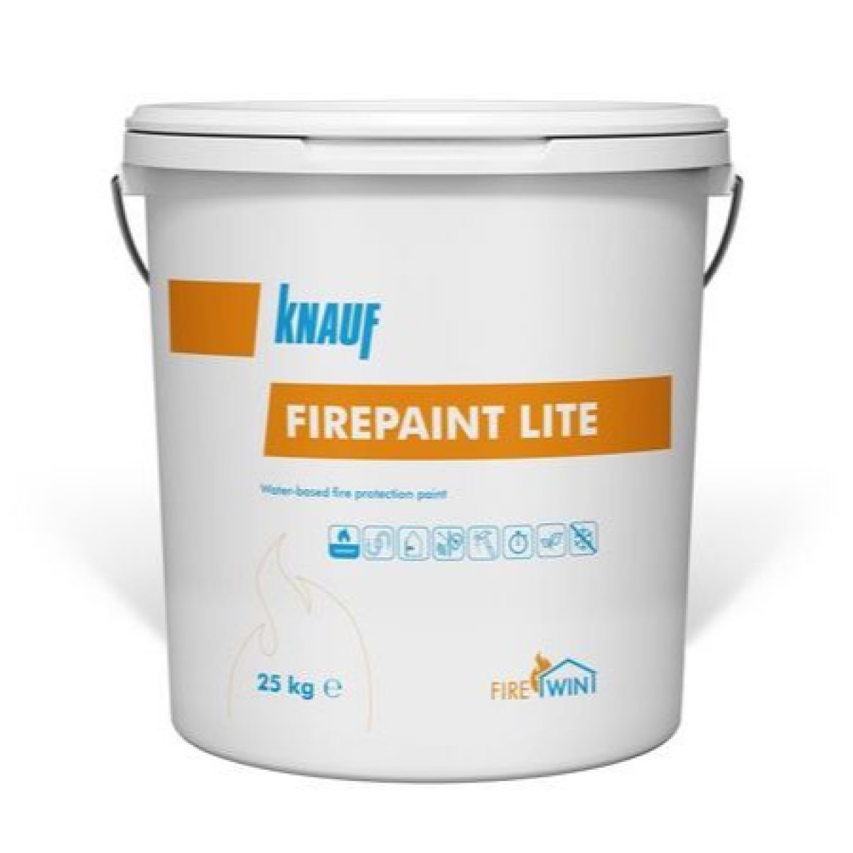 Knauf Firepaint Lite Ugunsdroša krāsa tēraudam