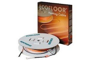 ECOFLOOR grīdu apsildes kabelis ADSV+, 20W/m2