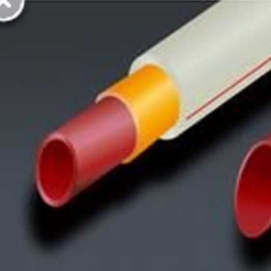 PPR/Fiber-G/PPR caurules ar šķiedru - polipropilēna kausējamās caurules