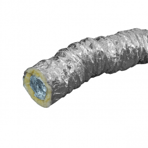 Europlast Gaisa vads uz stieples pamata, akustiski izolēts, Aluflex SONO Ø125mm-10m