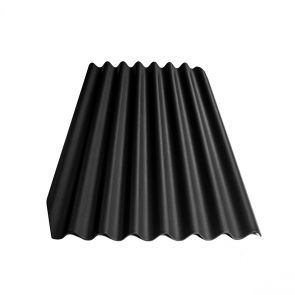 Eternit Agro XL Bezazbesta šīferis, 2500x1130mm, 8 viļņi, melna