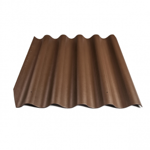 Eternit Villa Bezazbesta šīferis, 875x920mm, 5 viļņi, brūna