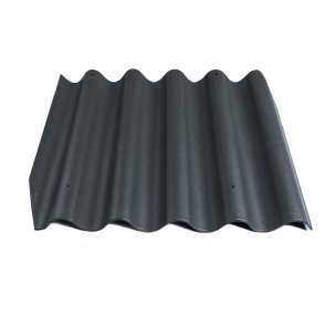 Eternit Gotika Bezazbesta šīferis, 585x920mm, 5 viļņi, antracīta