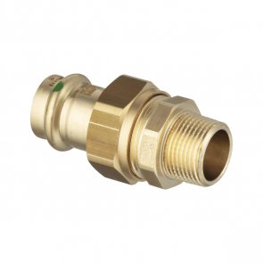 Viega Sanpress Skrūvsavienojums, ārējā vītne, 22mm x 3/4 collas