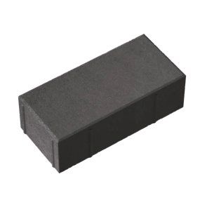 Stoneroc Nunna 60 bruģis, 200x100x60mm, melns, 10.8m2 (palete)