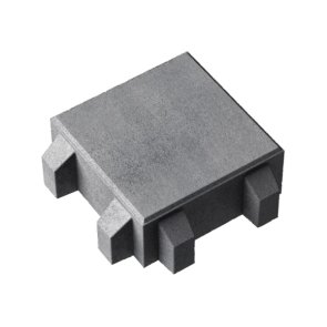 Stoneroc Muru Eco Mini 80 bruģis, 200x200x80mm, pelēks, 9.6m2 (palete)