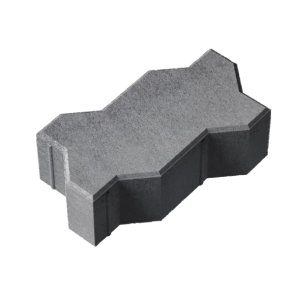 Stoneroc Uni 100 bruģis, 225x112.5x100mm, pelēks, 8.2m2 (palete)