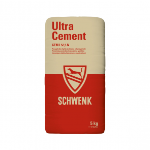 Schwenk Portlandcements, pelēks, CEM I 52.5 N ,5kg