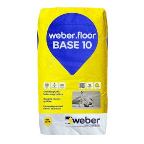 Weber Floor base 10 sausais betons grīdām, 25kg