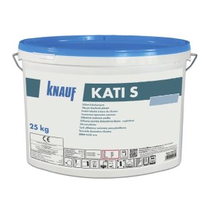 Knauf Kati S Dekoratīvais silikāta apmetums, biezpiens, bāze A, 1.5mm, 25kg