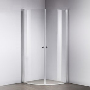 Vento Napoli Dušas kabīne bez paliktņa, hromēts profils, caurspīdīgi Easy clean stikli, 90x90x195cm