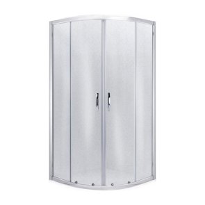 Vento Tivoli Dušas kabīne bez paliktņa, hromēts profils, Fabric stikli, 80x80x185cm