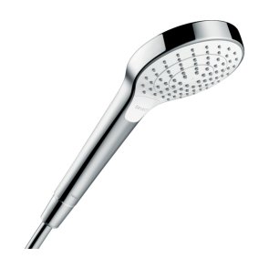 Hansgrohe Croma Select S 110 Vario, EcoSmart Dušas klausule, 3 režīmi, d=110mm, balta/hroms