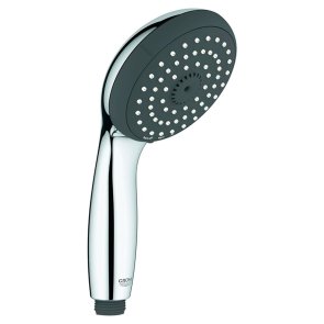 Grohe Vitalio Start 100 Dušas klausule, 3 režīmi, d=100mm, hroms
