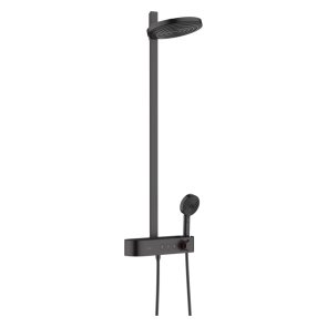 Hansgrohe Pulsify 260 Dušas sistēma ar termostatu ShowerTablet Select 400, matēta melna