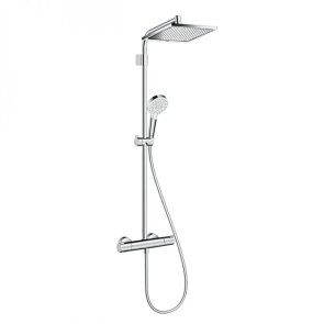 Hansgrohe Crometta E 240 Dušas sistēma ar termostatu, 1 režīms,Crometta Vario, hroms