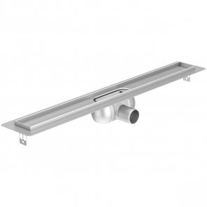 Aco ShowerDrain C, Dušas kanāls ar horizontālu atloku H=92mm, 130x785mm