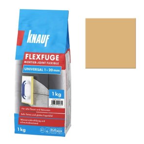 Knauf Flexfuge Universal Затирка для швов на цементной основе , karameles, 1kg