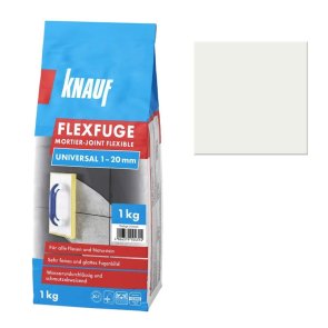 Knauf Flexfuge Universal Cementa bāzes flīžu šuvotājs, pergamona, 1kg