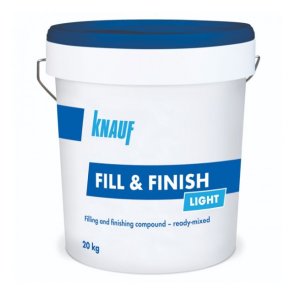 Knauf Fill & Finish Light готовая легкая шпаклевка (Zila), 20kg