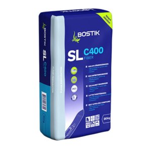 Bostik SL C400 Fiber grīdas pašizlīdzinošā masa ar šķiedrām 20kg