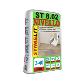 Stimelit Nivello ST 8.02 Pašizlīdzinošais maisījums grīdām (3-40mm) 25kg