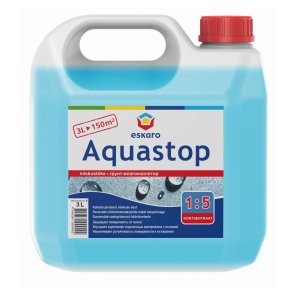 Eskaro Aquastop Grunts porainām un absorbējošām virsmām, 3L