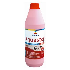 Eskaro Aquastop Professional Būvmaisījumu modificēšanai, betona grīdu un porainu virsmu gruntēšanai, 0.5L