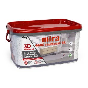 Mira 4400 Multicoat elastīgs un noturīgs hidroizolācijas materiāls, 6kg