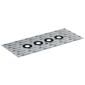 Alujet Floorjet Manschette MSE Cauruļu manžete grīdai Typ I, 4x45mm, 750x320mm