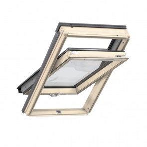 Velux Standart jumta logs ar rokturi vērtnes apakšā, 61 divkameru stikla pakete 78x118cm GLL MK06 1061B