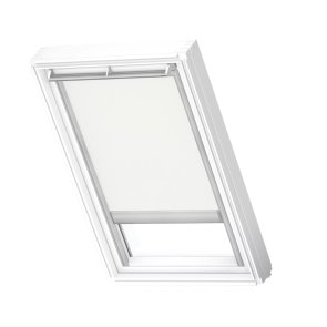 Velux RML Jumta logu ruļļveida žalūzijas ar elektrisko vadību, ar alumīnija sliedēm, MK04, 78x98cm, baltas