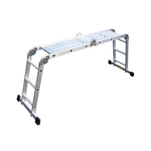 Besk Multifunkcionālās kāpnes saliekamas, ar platformu 3x4, 1.65-3.37m