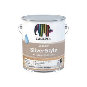 Caparol Capadur SilverStyle Efektīva lazūra ar metālisku spīdumu augstvērtīgam koka virsmu dizainam 0.75L