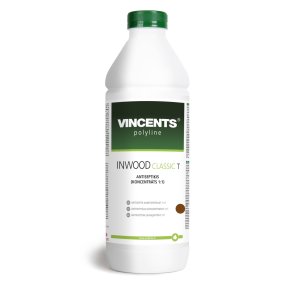 Vincents Polyline Inwood Classic Antiseptiķis (koncentrāts 1:1), brūns 1L