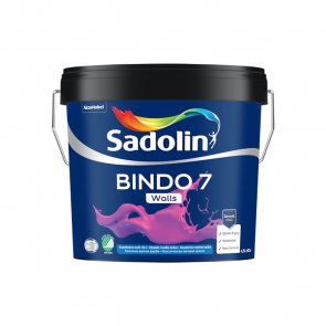 Sadolin Bindo 7 Классическая матовая краска для стен BW 4.5L