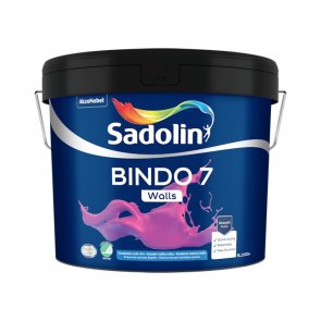 Sadolin Bindo 7 Klasiski matēta krāsa sienām BW 9L