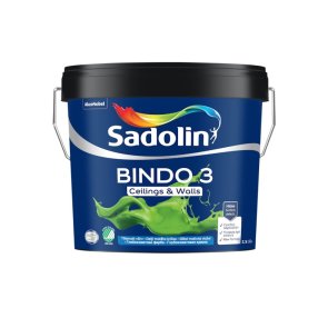 Sadolin Bindo 3 Dziļi matēta krāsa sienām un griestiem BW 2.5L