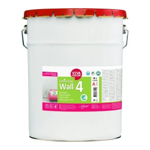 Vivacolor Wall 4 A Sienas krāsa, pilnīgi matēta 18L