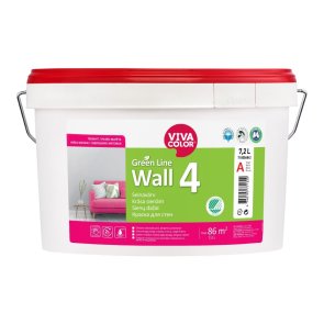 Vivacolor Wall 4 A Sienas krāsa, pilnīgi matēta 7.2L