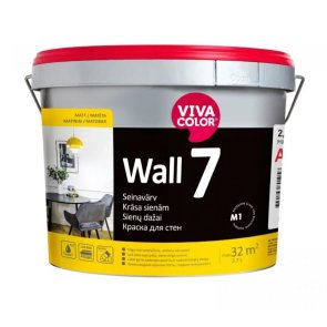 Vivacolor Wall 7 A Sienas krāsa, matēta 2.7L