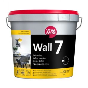 Vivacolor Wall 7 A Sienas krāsa, matēta 4.8L